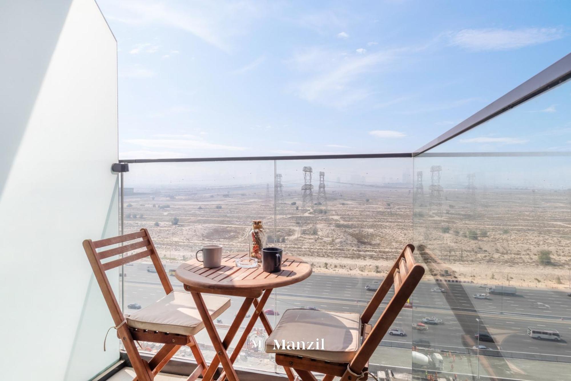 Manzil - Stylish Living In Jvc, City Views And Pool Дубай Екстериор снимка