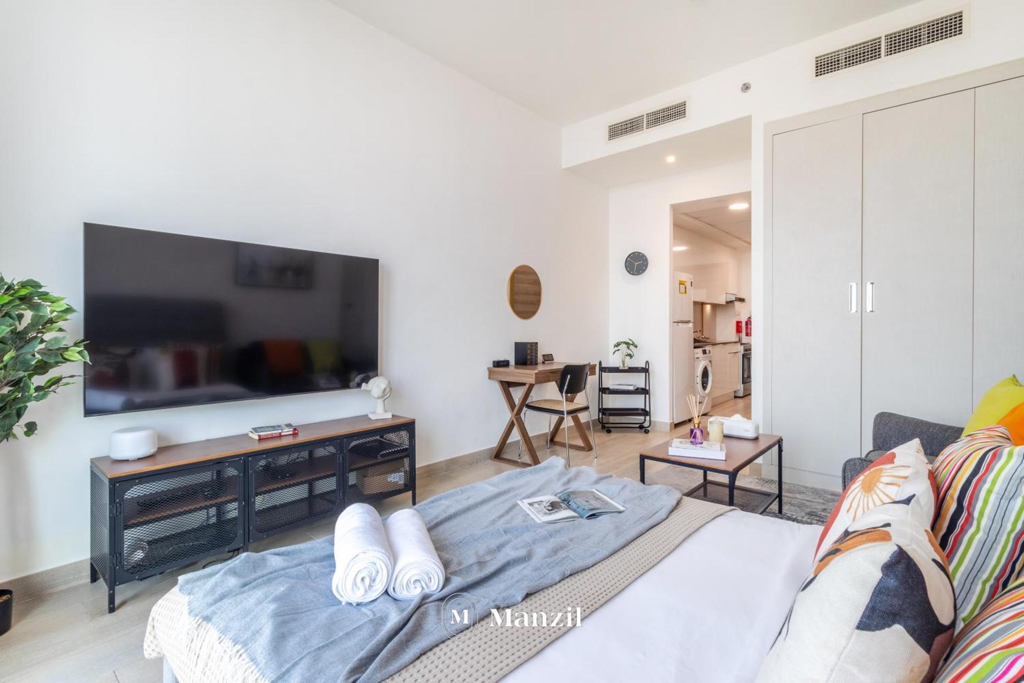 Manzil - Stylish Living In Jvc, City Views And Pool Дубай Екстериор снимка